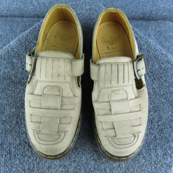 Dr. Martens Light Tan Woven Slip ons - Picture 3 of 12